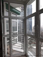 Остекление французского балкона на Французском квартале